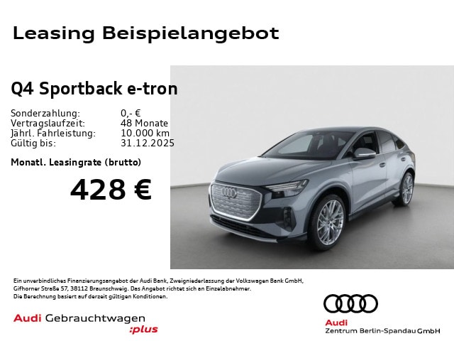 Audi Q4 e-tron 35 Sportback