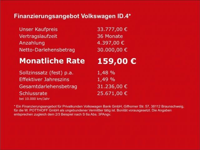 Volkswagen ID.4 IQ.Drive Performance Pure