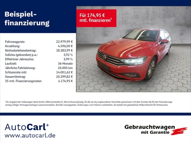 Volkswagen Passat 2.0 TDI DSG Variant