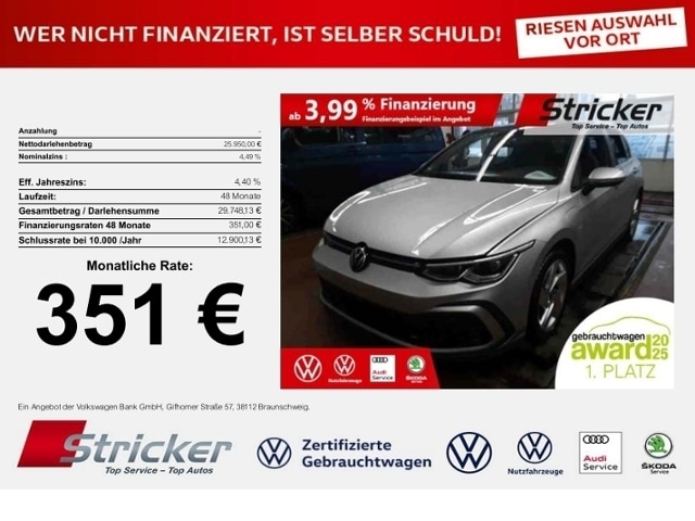 Volkswagen Golf 1.4 TSI DSG