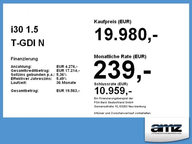 Hyundai i30 N Line T-GDi