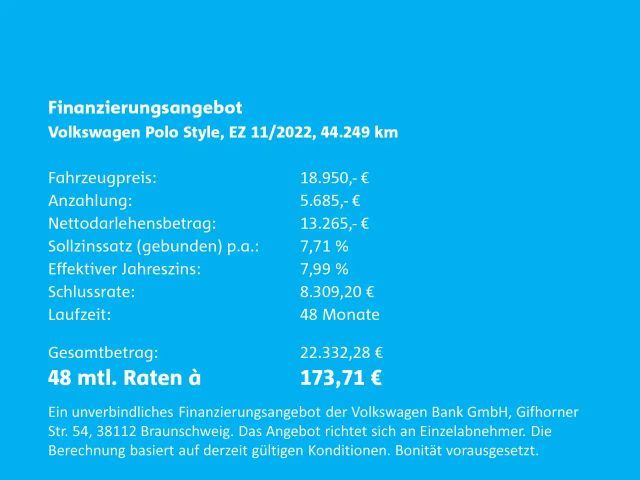 Volkswagen Polo Style