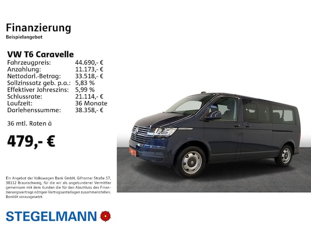 Volkswagen Caravelle Comfortline DSG Lang T6