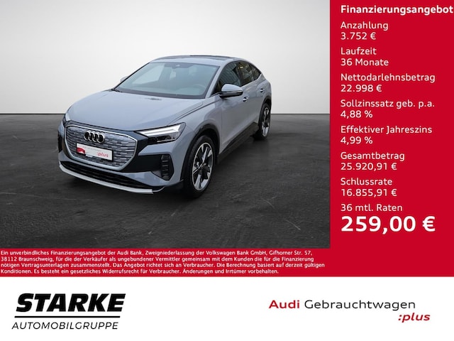 Audi Q4 e-tron 35 Sportback