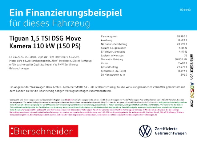 Volkswagen Tiguan DSG Move