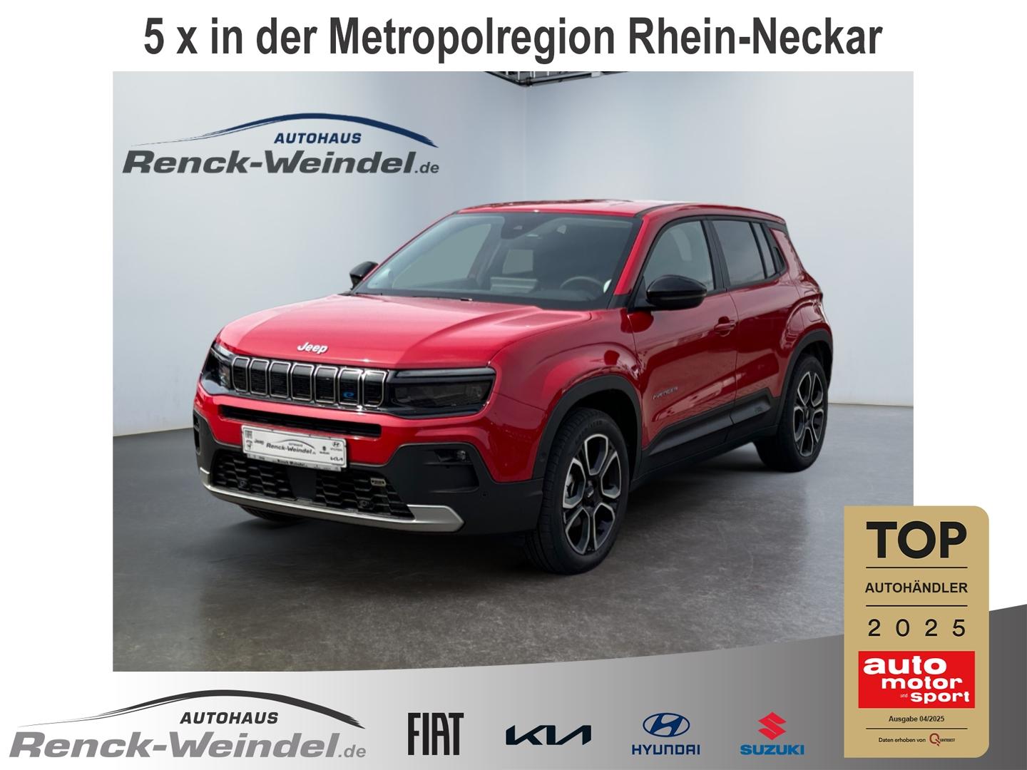 Jeep Avenger Full-Electric Summit