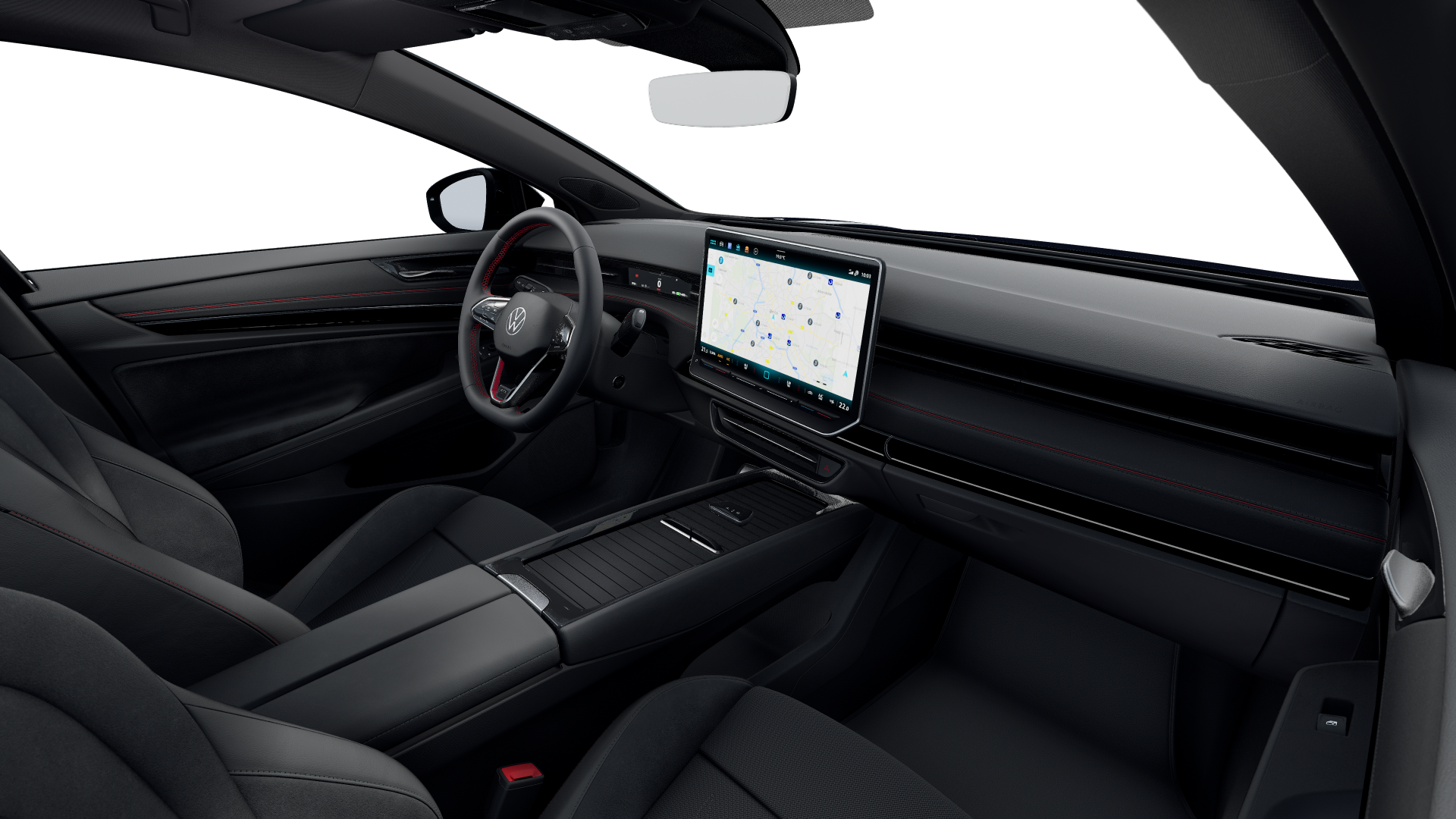 Volkswagen ID.7 340PS 4M NP.75T ACC.5J-G.WÄRMEPUMPE.AHK.AREA-VIEW.NAVI.HUD.LED.APP-C