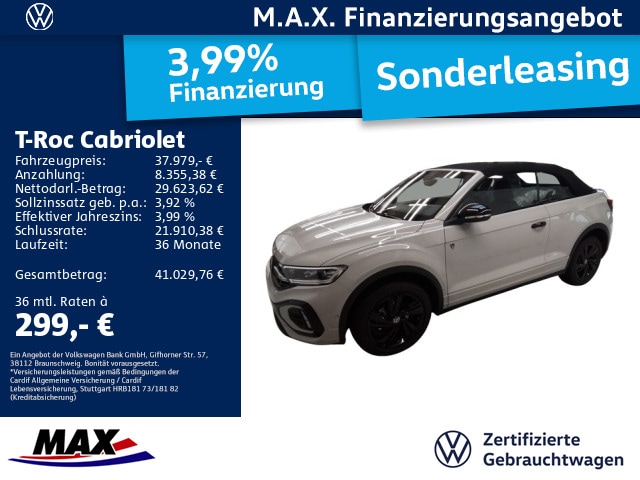 Volkswagen T-Roc 1.5 TSI Cabriolet DSG R-Line