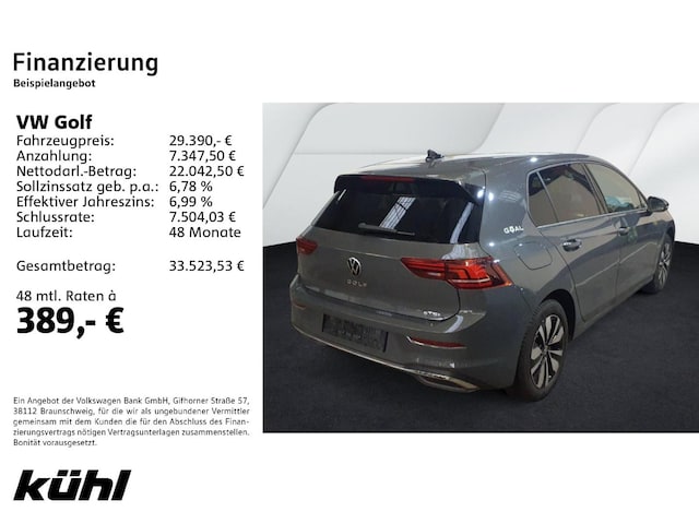 Volkswagen Golf 1.5 eTSI DSG Golf VIII