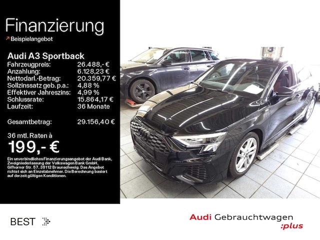 Audi A3 30 TFSI S-Line S-Tronic Sportback