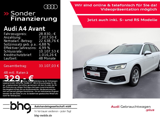 Audi A4 35 TFSI Avant S-Tronic