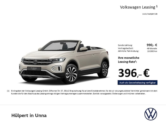 Volkswagen T-Roc Cabriolet Style