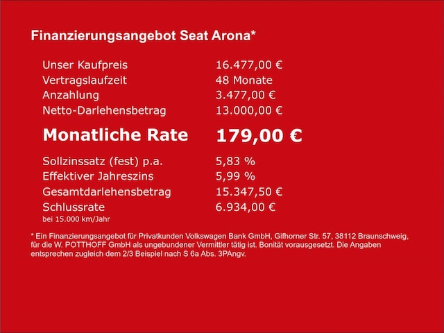 Seat Arona 1.0 TSI Style