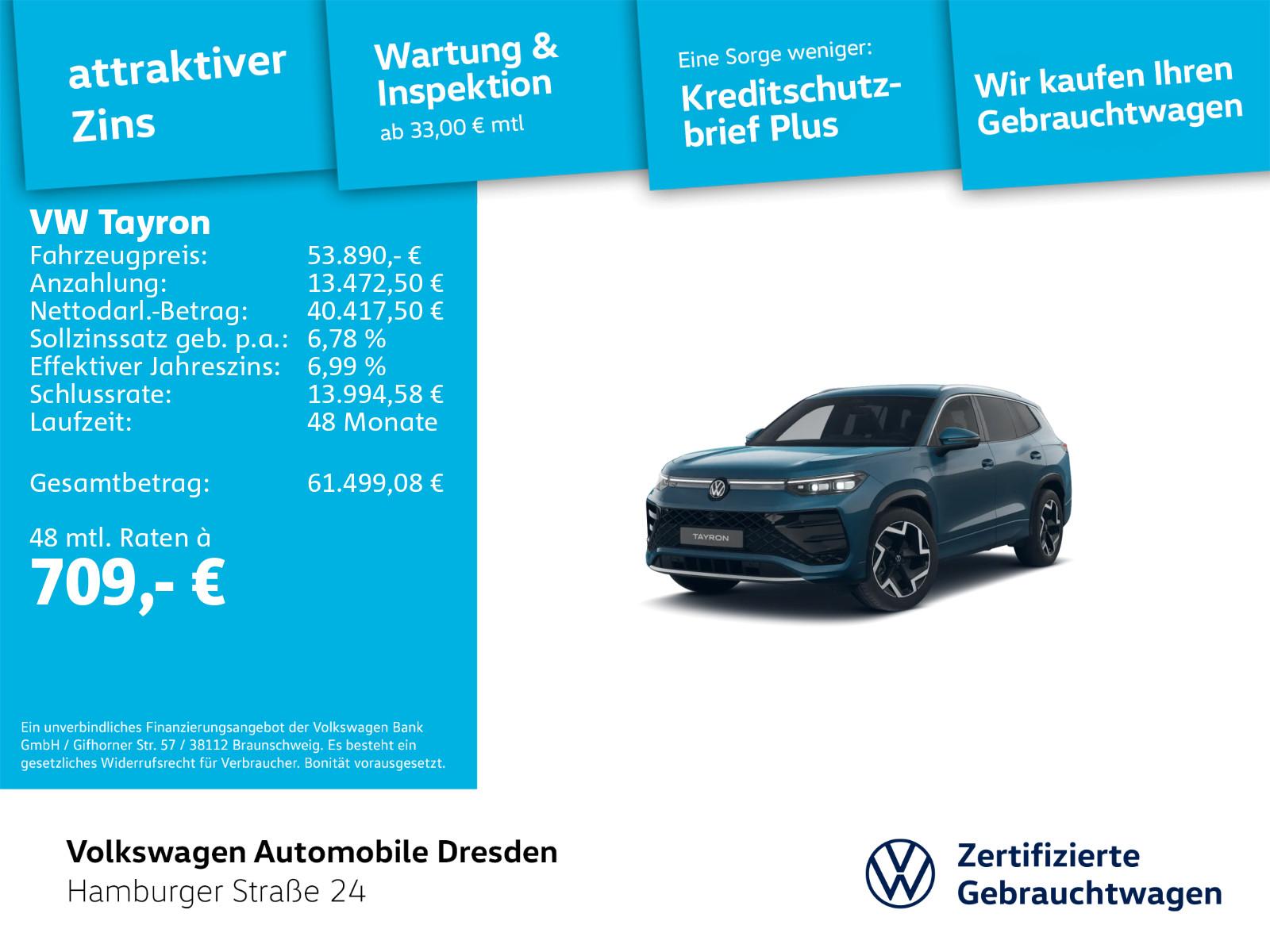 Volkswagen Tayron 1.5 TSI R-Line eHybrid
