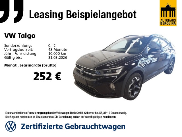 Volkswagen Taigo 1.5 TSI DSG IQ.Drive Pro R-Line
