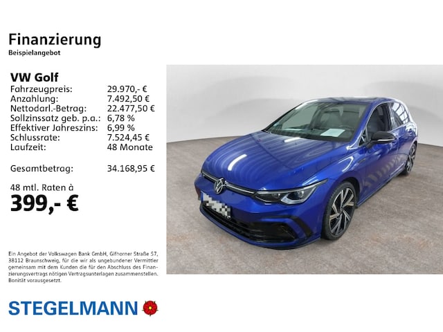 Volkswagen Golf 2.0 TSI DSG Golf VIII R-Line