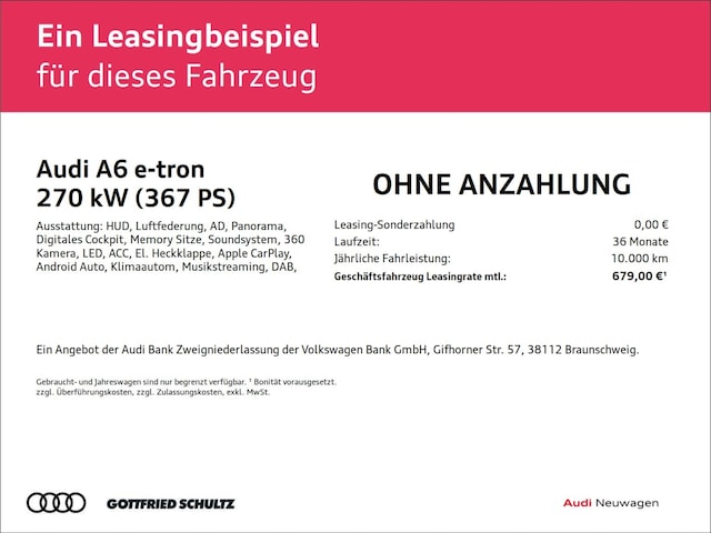 Audi A6 e-tron Avant Performance