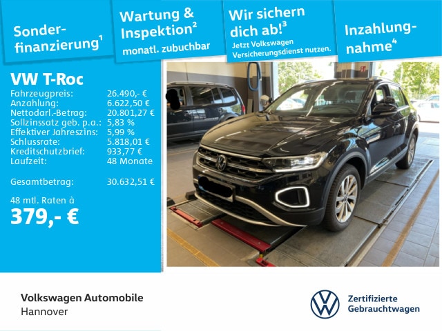 Volkswagen T-Roc 1.5 TSI DSG Style
