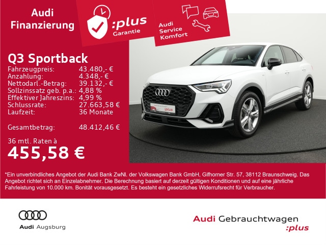 Audi Q3 35 TFSI S-Line S-Tronic Sportback