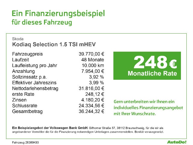 Skoda Kodiaq 1.5 TSI Selection