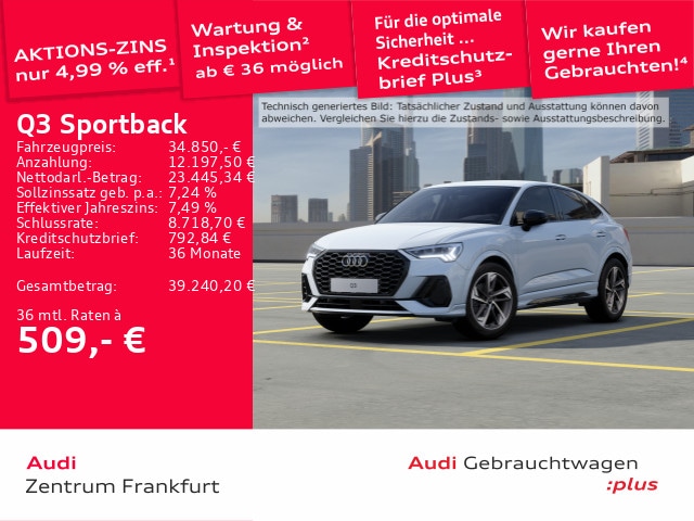 Audi Q3 35 TFSI S-Tronic Sportback