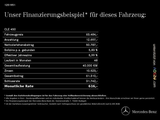Mercedes-Benz CLE 450 AMG Line