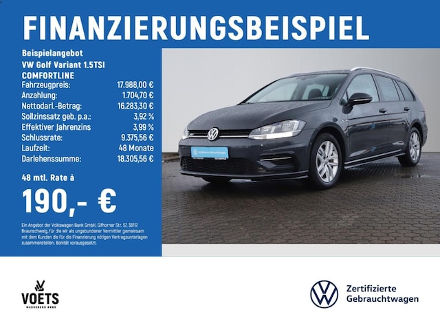 Volkswagen Golf Comfortline R-Line Variant