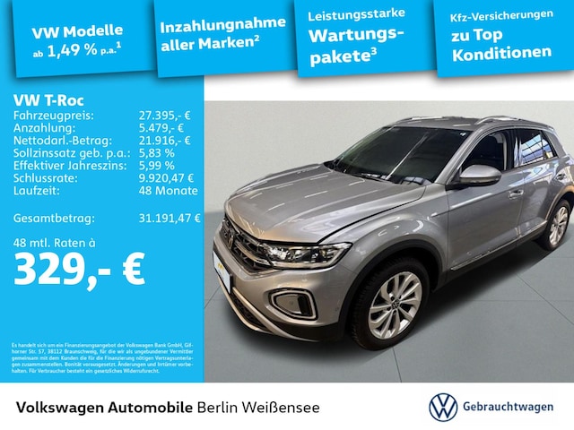 Volkswagen T-Roc 2.0 TDI DSG Style