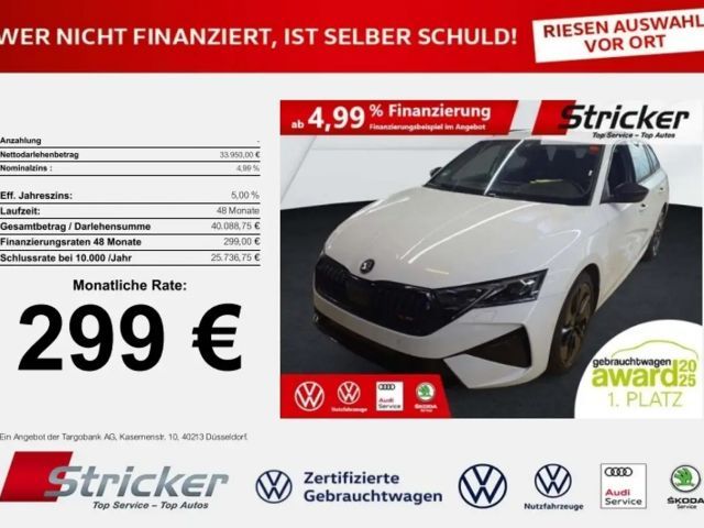 Skoda Octavia 2.0 TSI Combi RS