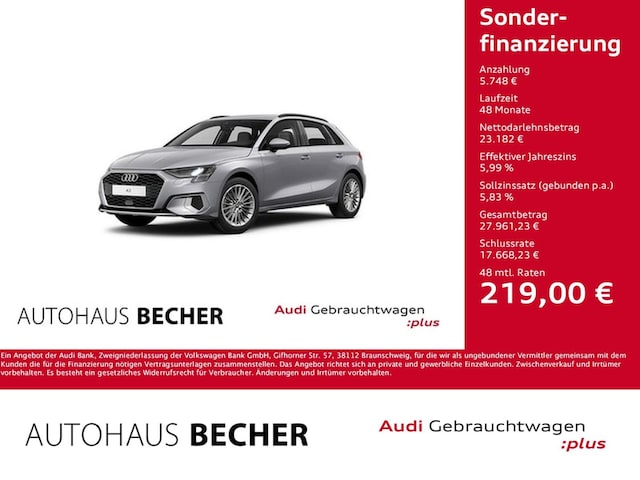 Audi A3 30 TFSI S-Tronic Sportback