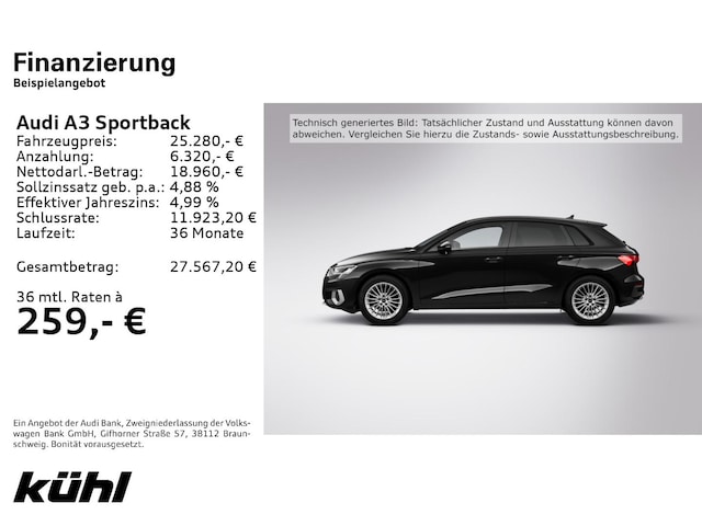 Audi A3 35 TFSI S-Tronic Sportback