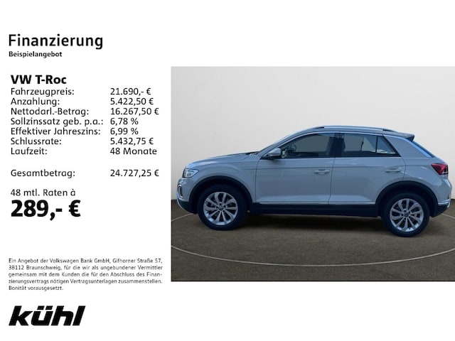 Volkswagen T-Roc 1.0 TSI Style