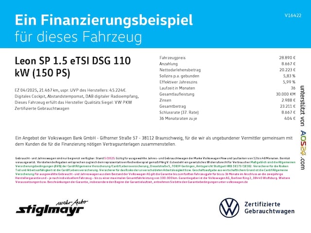 Cupra Leon DSG Sportstourer