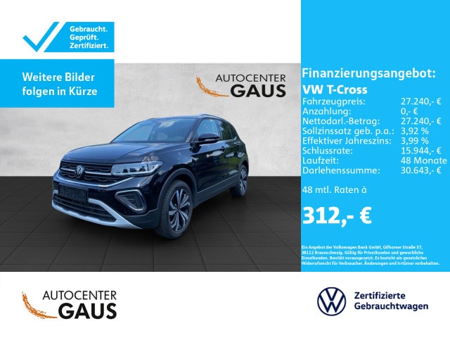 Volkswagen T-Cross 1.0 TSI DSG Style