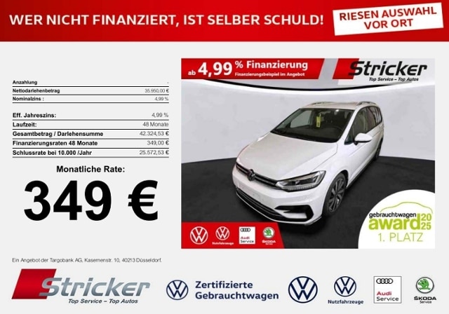 Volkswagen Touran 2.0 TDI DSG R-Line