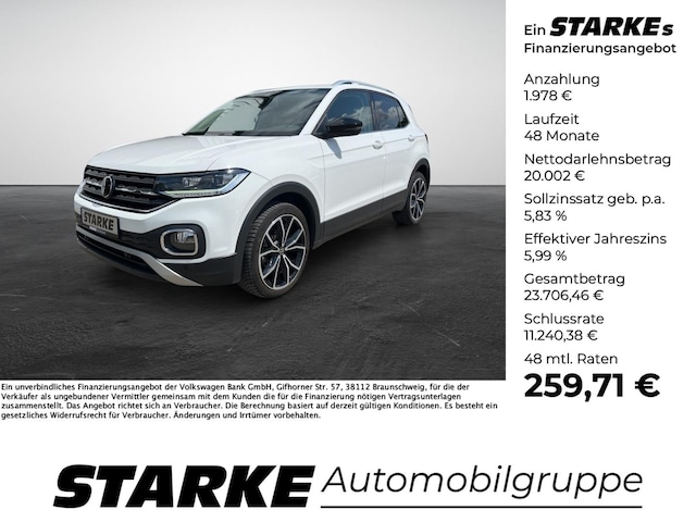 Volkswagen T-Cross 1.0 TSI DSG Style
