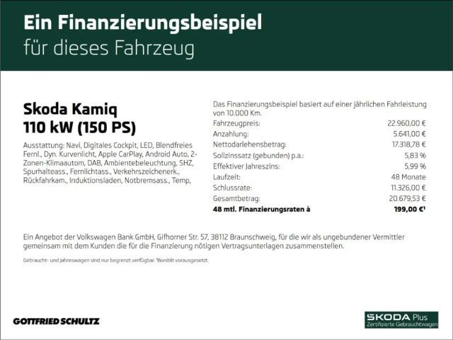 Skoda Kamiq Business Clever