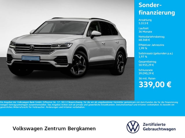 Volkswagen Touareg Touareg V6 NEUES MODELL AHK CAM ACC LM19 NAVI