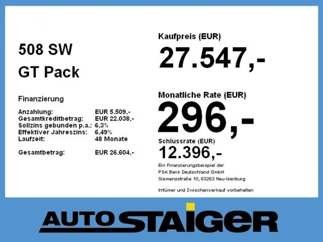 Peugeot 508 GT-Line SW