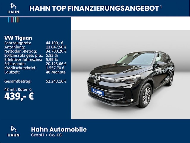 Volkswagen Tiguan Tiguan ENERGY AHK GJR NAVI "EASY OPEN & CLOSE"