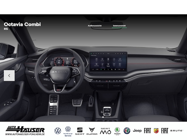 Skoda Octavia 2.0 TSI Combi RS