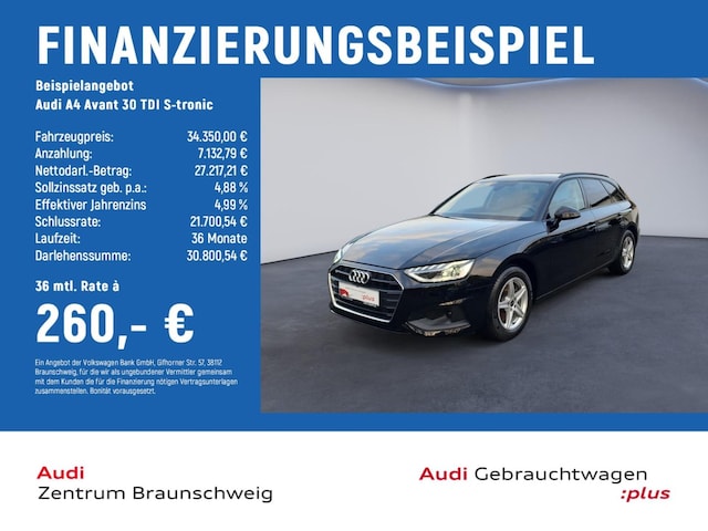 Audi A4 30 TDI Avant S-Tronic