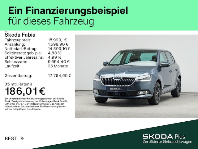 Skoda Fabia 1.0 TSI Best Drive