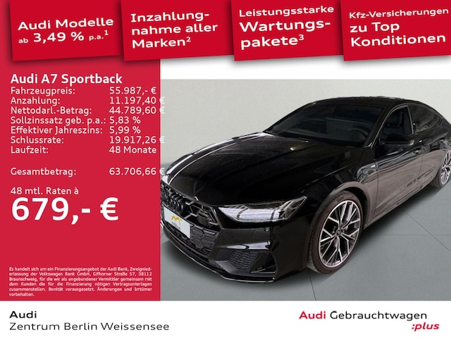 Audi A7 45 TFSI Quattro S-Tronic Sportback
