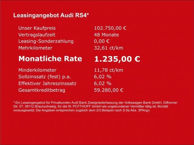 Audi RS4 Avant Quattro