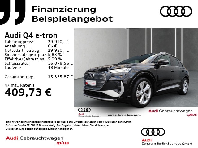 Audi Q4 e-tron Quattro