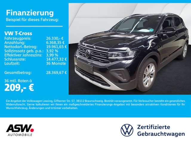 Volkswagen T-Cross 1.0 TSI DSG