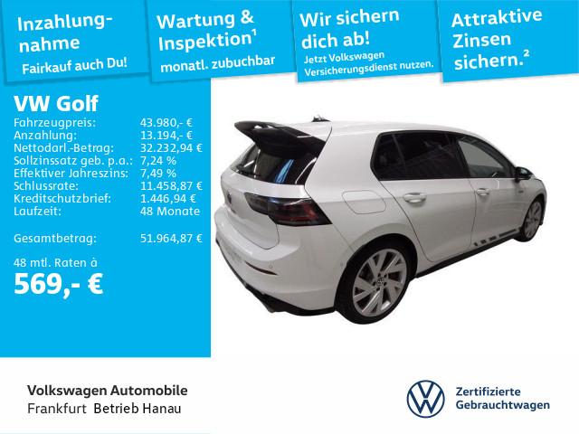 Volkswagen Golf 2.0 TSI DSG GTI Golf VIII IQ.Drive