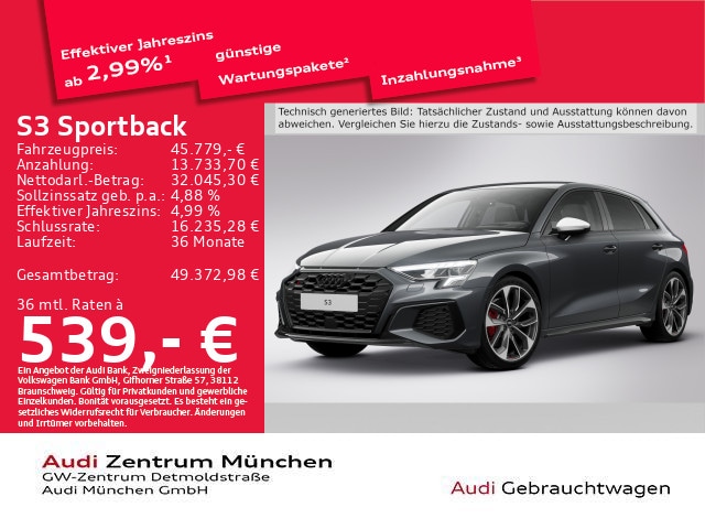 Audi S3 Quattro S-Tronic Sportback