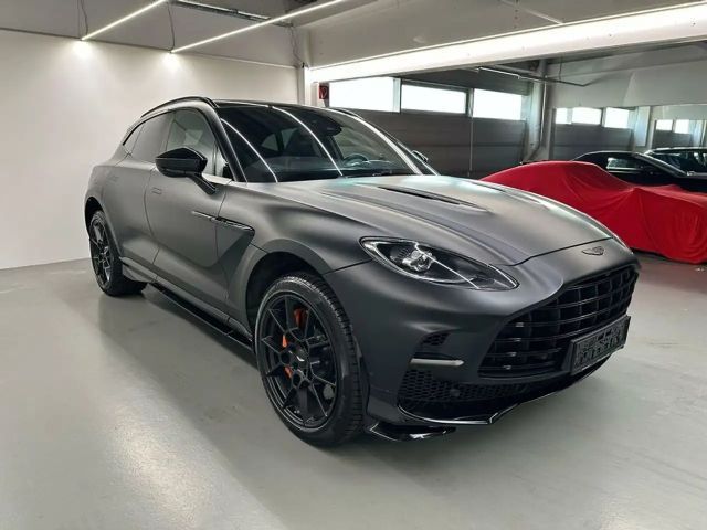 Aston Martin DBX DBX707 / Satin Jet Black / Orange Details /